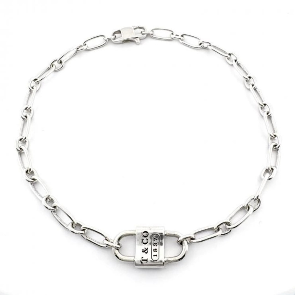 TIFFANY Authentic Silver Charm Bracelet
